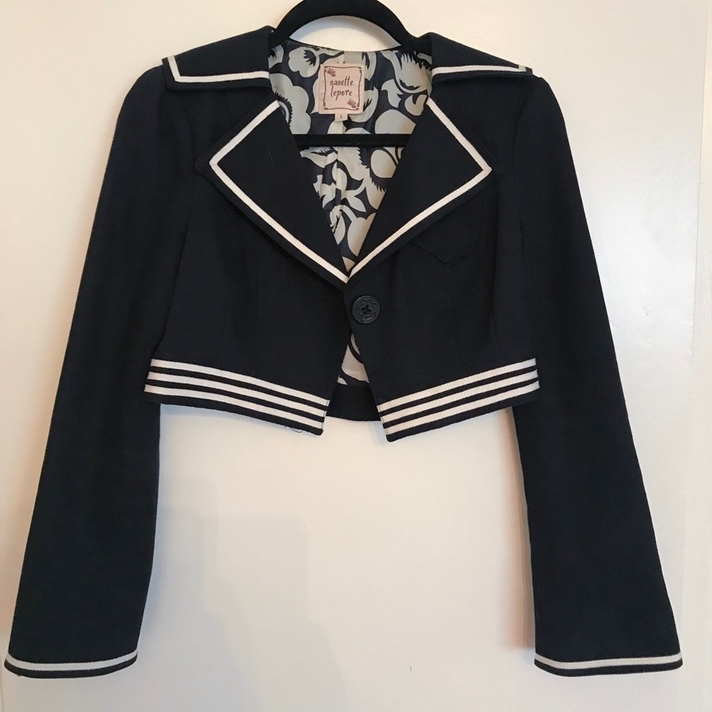 Sailor Swing Crop Blazer